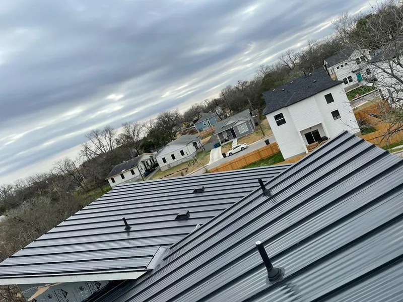 Standing seam metal roof panels with vents for Skylight Repair in Waikoloa Village